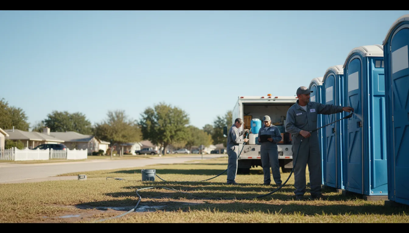 Long-Term Portable Toilet Rental in Strandburg, SD near me